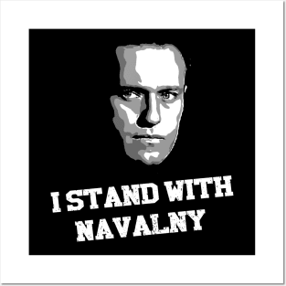 i stand with navalny Posters and Art
